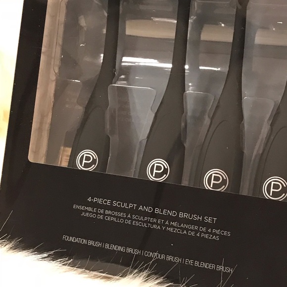 Pure Cosmetics 4-Piece Sculpt and Blend Brush Set - Picture 2 of 3